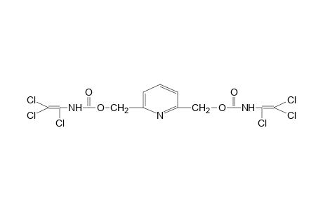 2,6-pyridinedimethanol, bis[(trichlorovinyl)carbamate] (ester)