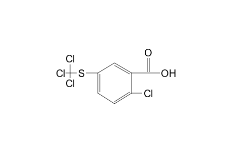 2-chloro-5-[(trichloromethyl)thio]benzoic acid