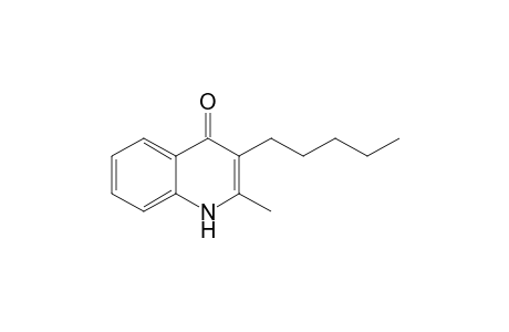 2-Methyl-3-pentyl-1H-quinolin-4-one