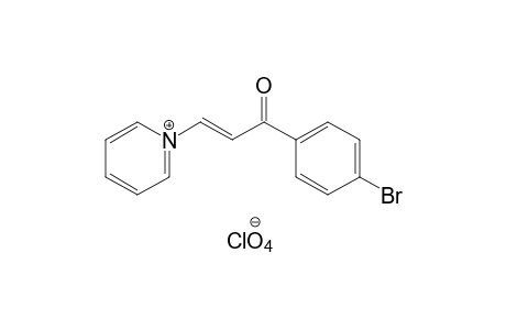 trans-1-[3-(p-bromophenyl)-3-oxopropenyl]pyridinium perchlorate