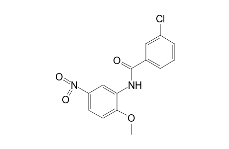 3-chloro-5'-nitro-o-benzanisidide