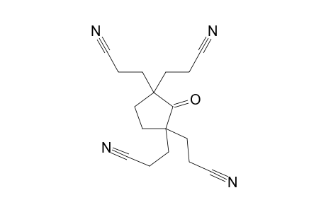 2-OXO-1,1,3,3-CYCLOPENTANETETRAPROPIONITRILE