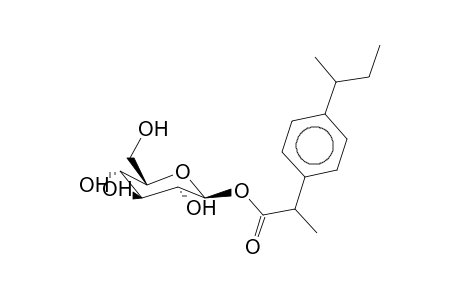 1-O-(2-(4-sec-Butyl-phenyl)-propionyl)-b-d-glucopyranose