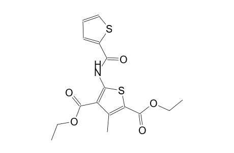 2,4-thiophenedicarboxylic acid, 3-methyl-5-[(2-thienylcarbonyl)amino]-, diethyl ester