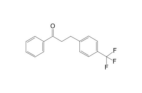 1-Phenyl-3-(4-(trifluoromethyl)phenyl)propan-1-one