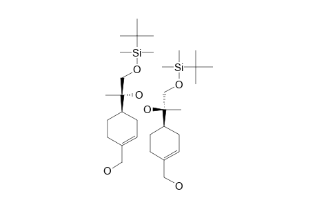 7,8-DIHYDROXY-P-MENTH-1-EN-9-YL-TERT.-BUTYLDIMETHYLSILYLETHER