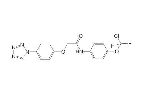 acetamide, N-[4-(chlorodifluoromethoxy)phenyl]-2-[4-(1H-tetrazol-1-yl)phenoxy]-