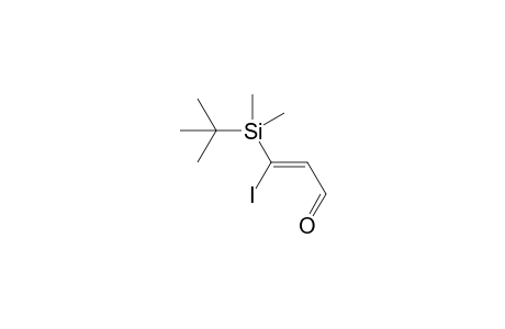 (Z)-3-(tert-Butyldimethylsilyl)-3-iodoacrylaldehyde