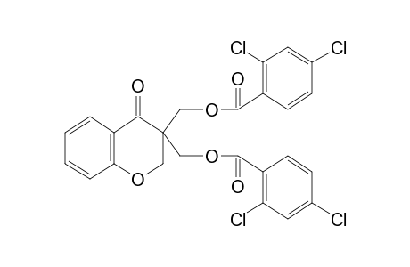 3,3-BIS(HYDROXYMETHYL)-2,3-DIHYDRO-4H-1-BENZOPYRAN-4-ONE, BIS(2,4-DICHLOROBENZOATE)