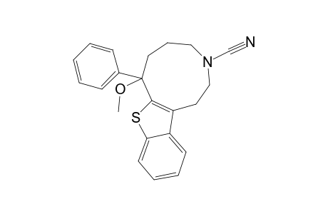 3-Cyano-7-phenyl-2,3,4,5,6,7-hexahydro-1H-[1]benzothieno[3,2-d]azonin-7-yl methyl ether