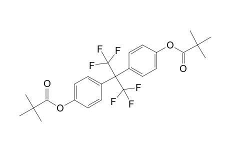 Bisphenol af, bis(trimethylacetate)