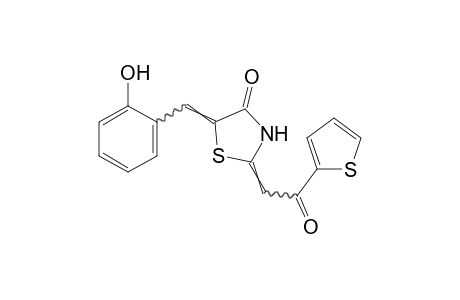 5-salicylidene-2-[(2-thenoyl)methylene]-4-thiazolidinone