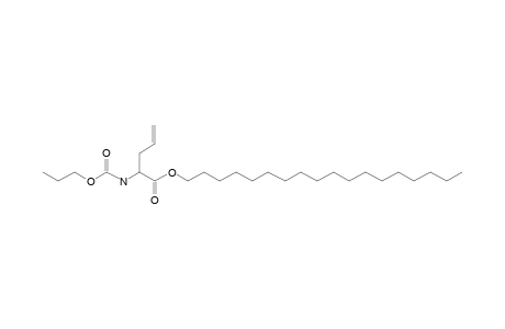 D-Allylglycine, N-propoxycarbonyl-, octadecyl ester