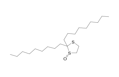 1,3-Dithiolane, 2,2-dinonyl-, 1-oxide