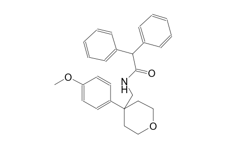 N-{[4-(4-methoxyphenyl)tetrahydro-2H-pyran-4-yl]methyl}-2,2-diphenylacetamide