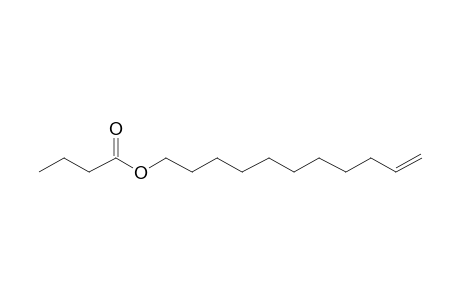 Butyric acid, undec-10-enyl ester