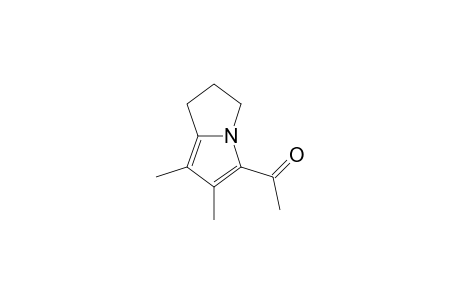 5-Acetyl-6,7-dimethyl-2,3-dihydro-1H-pyrrolizine