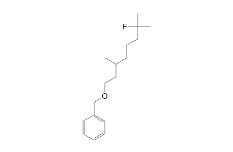 Benzyl-3,7-dimethyl-7-fluorooctylether