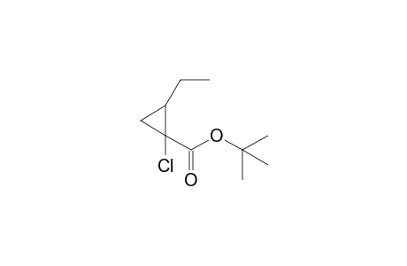 t-Butyl 1-Chloro-2-ethylcyclopropanecarboxylate