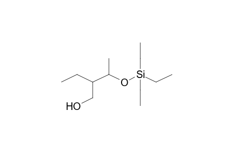 1-Butanol, 2-ethyl-3-[(triethylsilyl)oxy]-, [r-(R*,S*)]-