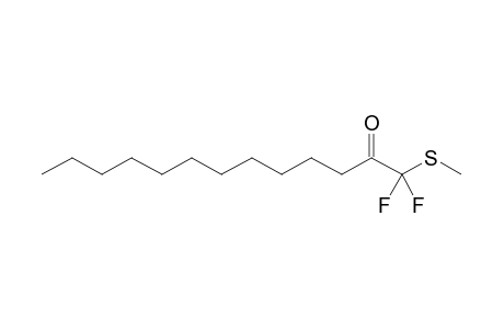 1,1-Difluoro-1-methylthio-2-tridecanone