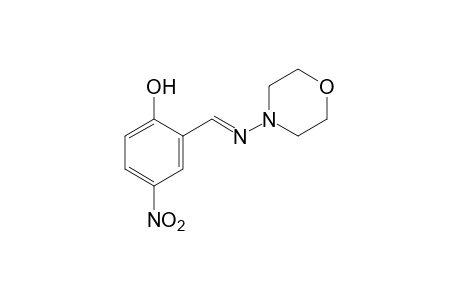 2-(N-morpholinoformimidoyl)-4-nitrophenol