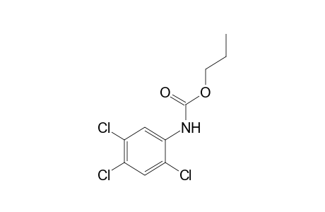 2,4,5-trichlorocarbanilic acid, propyl ester