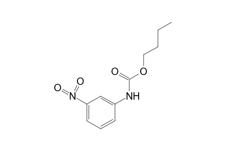 m-nitrocarbanilic acid, butyl ester