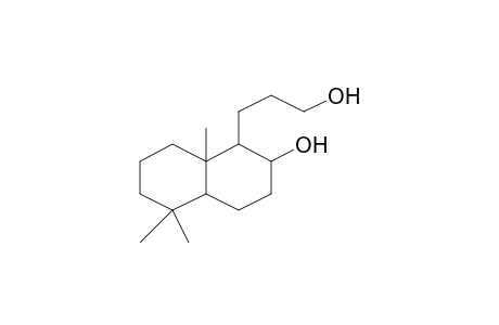 1-(3-Hydroxypropyl)-5,5,8a-trimethyldecahydronaphthalen-2-ol