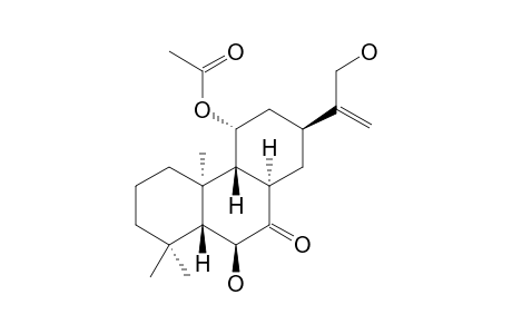 ERIOCASIN_E;11-ALPHA-ACETOXY-6-BETA,16-DIHYDROXY-7-OXO-ENT-ABIETA-15-(17)-ENE