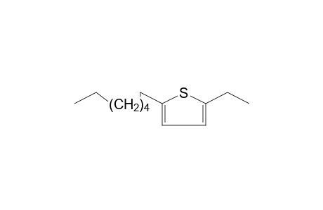 Thiophene, 2-ethyl-5-heptyl-