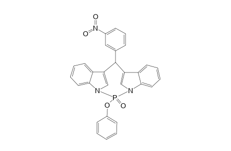 3-[1-(3-NITROPHENYL)-ETHYL]-1-(INDOLE-1-YL-PHOSPHONIC-ACID)-PHENYLESTER