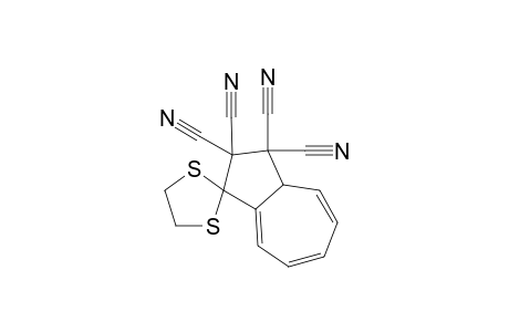 Spiro[azulene-1(2H),2'-[1,3]dithiolane]-2,2,3,3(3aH)-tetracarbonitrile