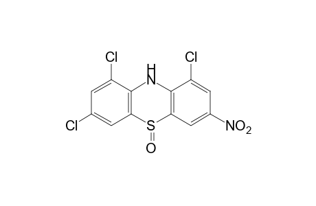 3-nitro-1,7,9-trichlorophenothiazine, 5-oxide
