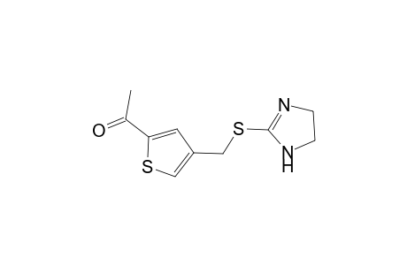 1-(4-[(4,5-Dihydro-1H-imidazol-2-ylsulfanyl)methyl]-2-thienyl)ethanone