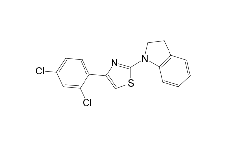 1-[4-(2,4-Dichlorophenyl)-1,3-thiazol-2-yl]indoline