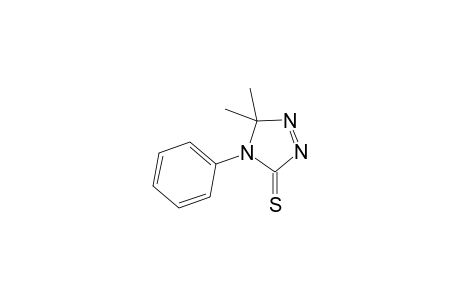 4-Phenyl-5,5-dimethyl-1,2,4-(4H)-triazole-3(5H)-thione