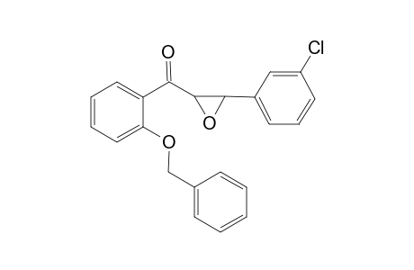 Methanone, (2-benzyloxyphenyl)[2-(3-chlorophenyl)-1-oxiranyl)]-