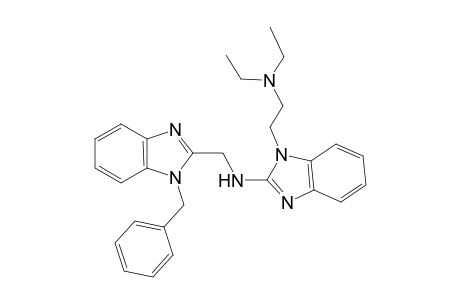 N-[(1-benzyl-1H-benzimidazol-2-yl)methyl]-1-[2-(diethylamino)ethyl]-1H-benzimidazol-2-amine