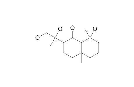 5-ALPHA-H,7-ALPHA-H-EUDESMAN-4-ALPHA,6-ALPHA,11,12-TETRAOL