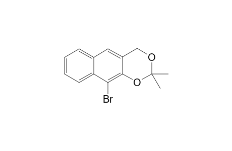 10-bromanyl-2,2-dimethyl-4H-benzo[g][1,3]benzodioxine