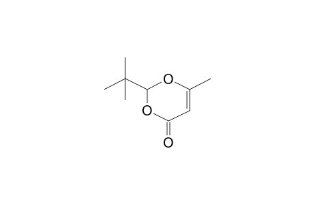 4H-1,3-Dioxin-4-one, 2-(1,1-dimethylethyl)-6-methyl-, (R)-