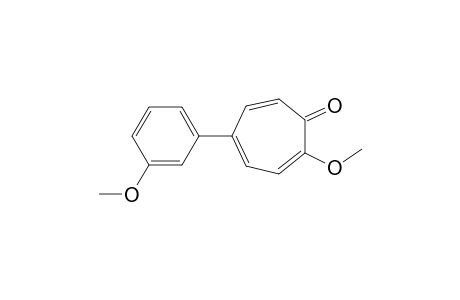 2-Methoxy-5-(3'-methoxyphenyl)cyclohepta-2,4,6-trien-1-one