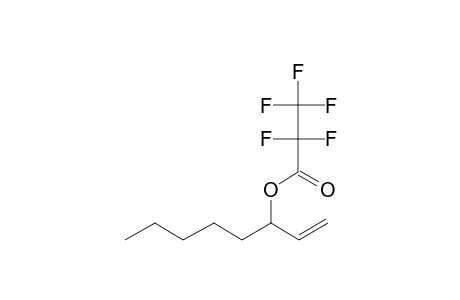 1-Octen-3-ol, pentafluoropropionate