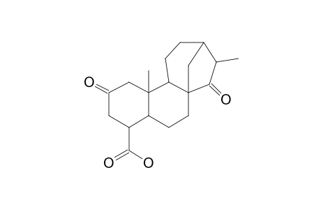 19-Norkauran-18-oic acid, 2,15-dioxo-, (4.alpha.)-