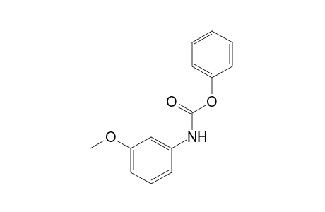 m-methoxycarbanilic acid, phenyl ester