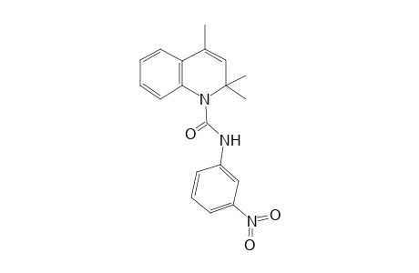 2,2,4-Trimethyl-2H-quinoline-1-carboxylic acid (3-nitro-phenyl)-amide