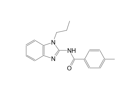 4-methyl-N-(1-propyl-1H-benzimidazol-2-yl)benzamide