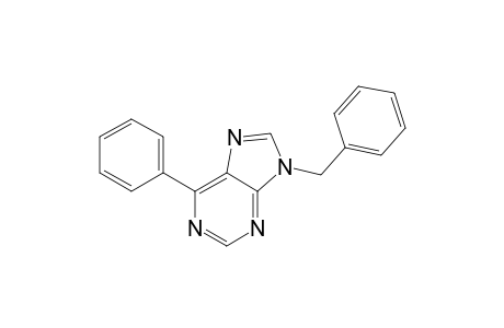 6-Phenyl-9-(phenylmethyl)purine