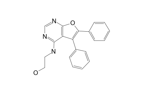 2-[(5,6-Diphenylfuro[2,3-D]pyrimidin-4-yl)amino]ethanol